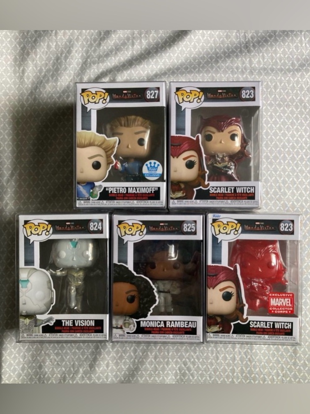 Marvel Wandavision Funko Pop Lot
